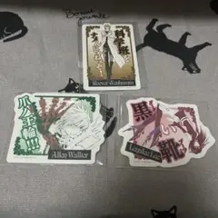 D.gray-man Dグレ　モバイルステッカー　 アレン　リナリー