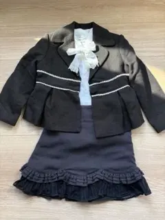 pom ponette フォーマルスーツ（スカート） 120 黒