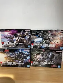 HG ガンプラ 5体セット ZZ ガンダムチーム まとめ売り - メルカリ