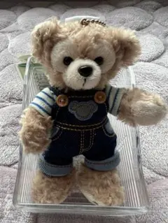 ダッフィー ぬいぐるみバッジ⭐︎2016 夏　デニムオーバーオール