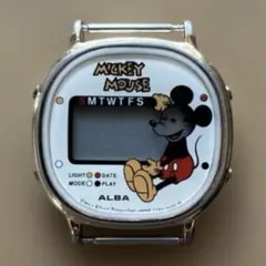 ALBA ミッキー デジタル腕時計 Y753-4030 動作未確認
