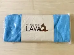 【新品未使用】正規品 LAVA ヨガマット用タオルラグ　ブルー