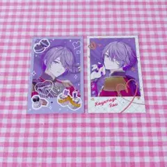 にじさんじ ランダムチェキ風カード 小柳ロウ - メルカリ