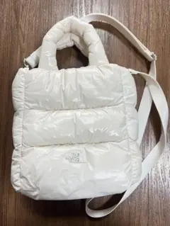 THE NORTH FACE ホワイトショルダーバッグ新品同様です