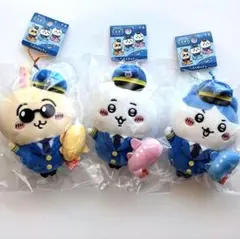 ちいかわ　パイロット　 ハチワレ　うさぎ　空港限定 　マスコット　 ぬいぐるみ