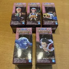 ワンピース ワーコレ トレジャーラリー Ⅳ 全5種 新品未開封セット‼️