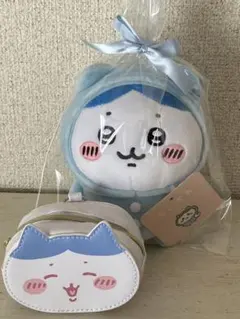 ちいかわ ハチワレ ぽてたま ぬいぐるみ パジャマパーティー ポーチ