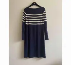 【美品】ラルフローレン　ネイビー✖️ホワイト　ボーダーワンピース