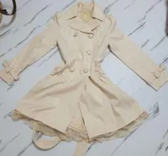 訳 あり リボン トレンチコート 姫ギャル 平成 Y2K ガーリー