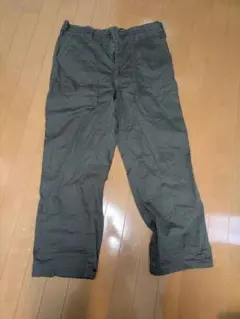 GU オリーブグリーン カーゴパンツ　XL