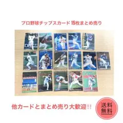 カルビー プロ野球チップス カード 15枚まとめ売り