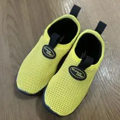SUPER GRIP　メッシュ　イエローブーツ　18cm　キッズ　マリンシューズ