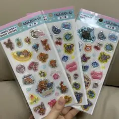 【おまけ付き】エンジェルブルー　エポキシシール 3シートセット♡ 人気商品