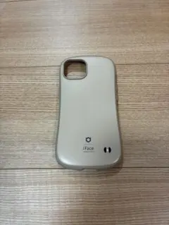 iFace iPhone14用ケース ベージュ