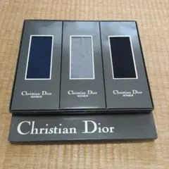 Christian Dior ソックス 3足セット 25cm　レトロ