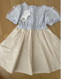 【新品未使用タグ付き】アプレレクール　デイジーチュールレイヤードワンピース