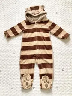 BabyGap ベビーアウター　カバーオール　くま　ボーダー　防寒着　80