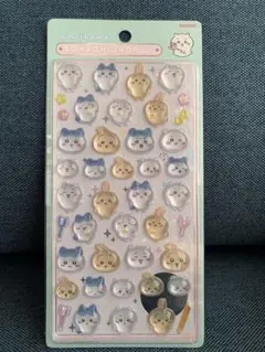 【正規品】ボンボンドロップシール　第1弾　ちいかわ　ハチワレ　うさぎ　集合