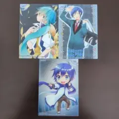 初音ミク クリアカード コレクションガム KAITO 3枚セット