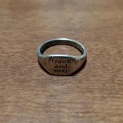 frank and easyハートモチーフ リング シルバーカラー - メルカリ