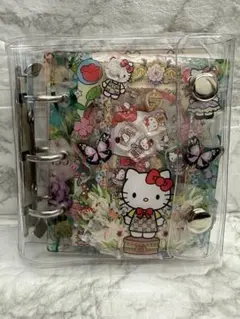 ハローキティ　GUCCI デザイン　シャカシャカ手帳　A8