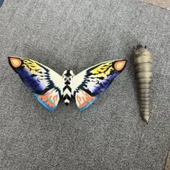 レインボーモスラ 1998年製 モスラ幼虫1996年製 セット