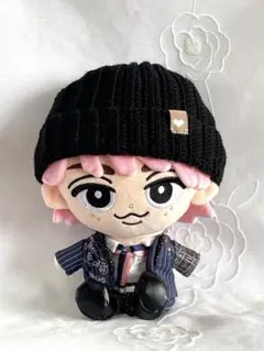 バケットハット 黒×ストライプ☆すのチル☆ハンドメイド SnowMan