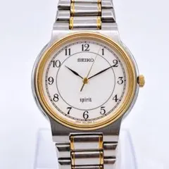 美品 新品電池 SEIKO SPIRIT 5P32-6B30 サファイア 希少 - メルカリ