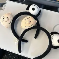 ユニバ　カチューシャ　スヌーピー　チャーリー