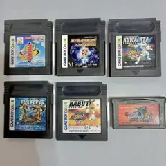 GB/GBC/GBA ソフト 6本まとめ