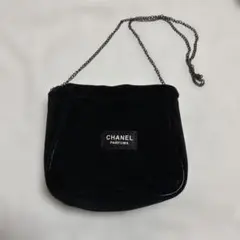 CHANEL ブラック ショルダーバッグ　ノベルティ
