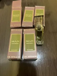 BVLGARI MAN WOOD ESSENCE 5ml 5本セット