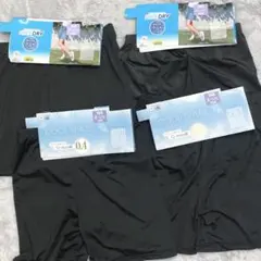 7r688 新品 しまむら 接触冷感　キッズ 1分丈スパッツ 165 4枚