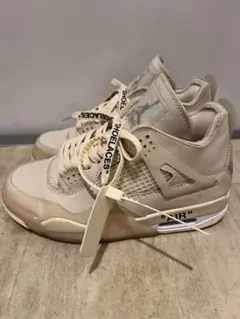 Off-White × Nike Air Jordan 4 23.5cm