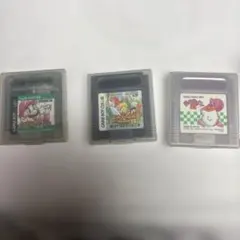 ゲームボーイ ソフト 3本セット マリオ ゼルダ 星のカービィ