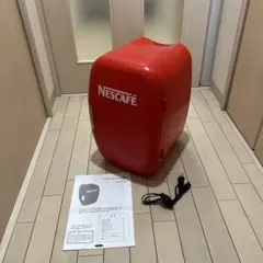 NESCAFÉ ネスカフェ 冷えてます冷蔵庫 ミニ冷蔵庫 赤 レッド - メルカリ