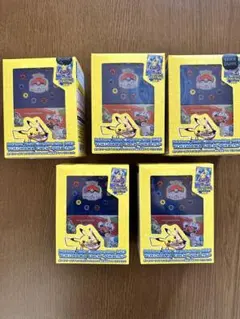 WCS2023横浜 記念デッキ ピカチュウプロモなし 5BOX