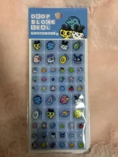 【たまごっち】ドロップブロックシール　タイルみたいなシール