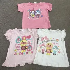 アンパンマン　Tシャツセット　90 95 100 女の子