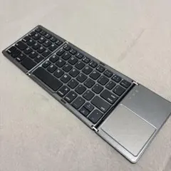 Bluetooth 折りたたみ式キーボード タッチパッド付き