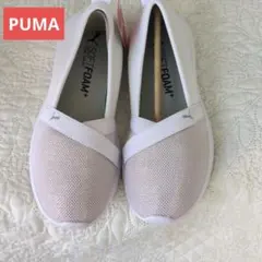 Puma Soft Foam+ スリッポン ホワイト