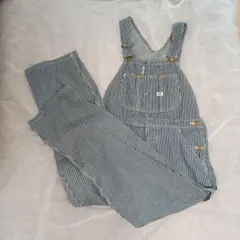 【美品】サイズS Lee ヒッコリー オーバーオール No. LM7254