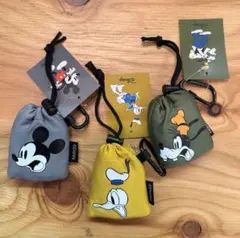 スタンダードプロダクツ×ディズニー　くしゅっとコンパクトエコバッグ ３点セット