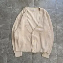 カーディガン　アイボリー　オフィスカジュアル　長袖　フリーサイズ　レディース