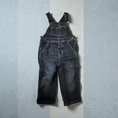 babyGap ダークデニム オーバーオール 18-24ヶ月