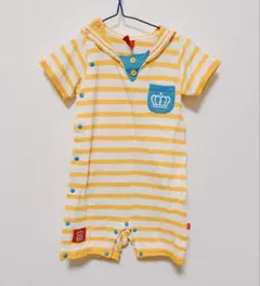 BABYDOLL ベビードール★半袖カバーオール　80