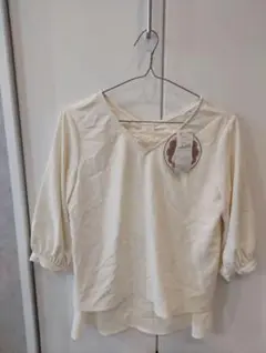 CECIL Mc BEEマタニティブラウス シフォンレース新品