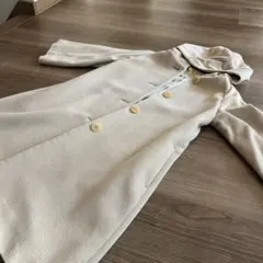 IENA フード付き オフホワイトコート