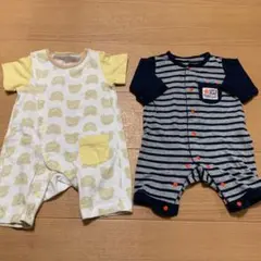 ベルメゾン　千趣会　ロンパース2枚セット　サイズ60のサムネイル