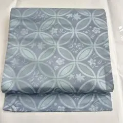 ブルー名古屋帯　水色名古屋帯